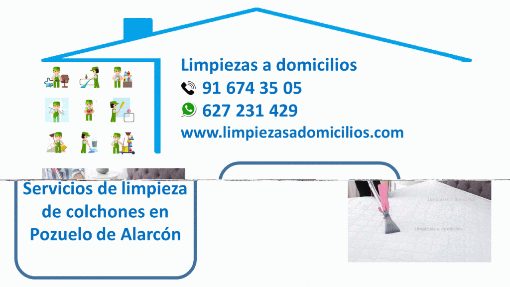 Servicios de limpieza de colchones en Pozuelo de Alarcón