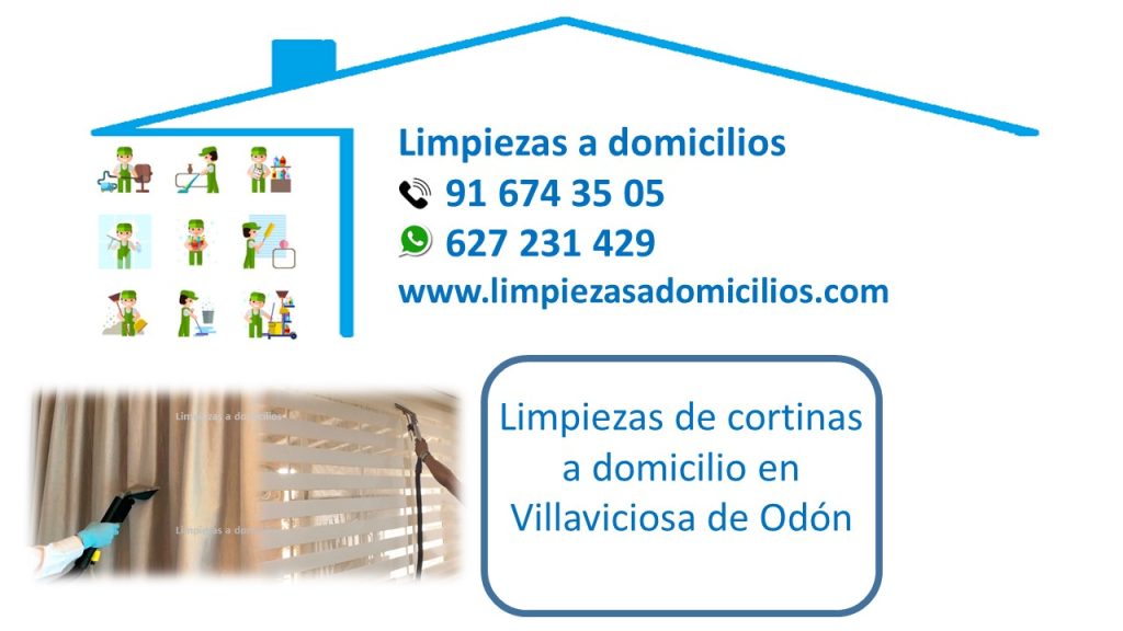 Limpiezas de cortinas a domicilio en Villaviciosa de Odón