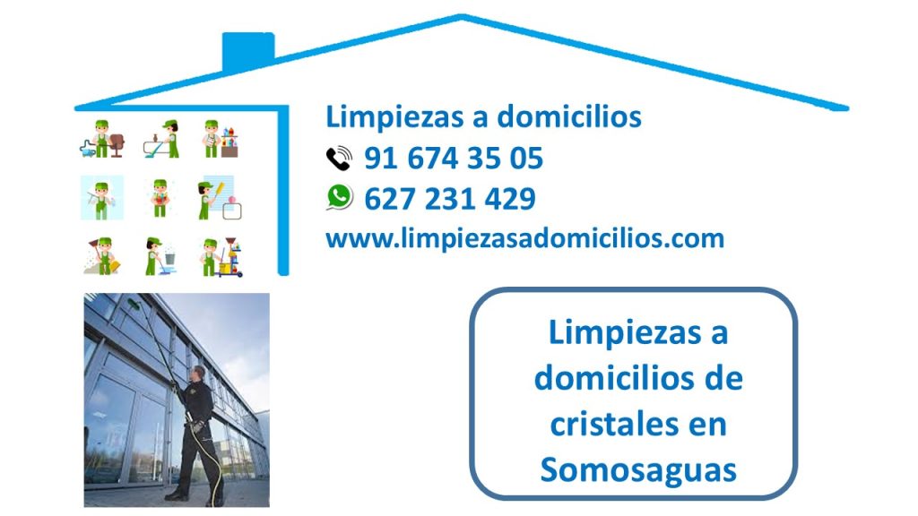 Limpiezas a domicilios de cristales en Somosaguas